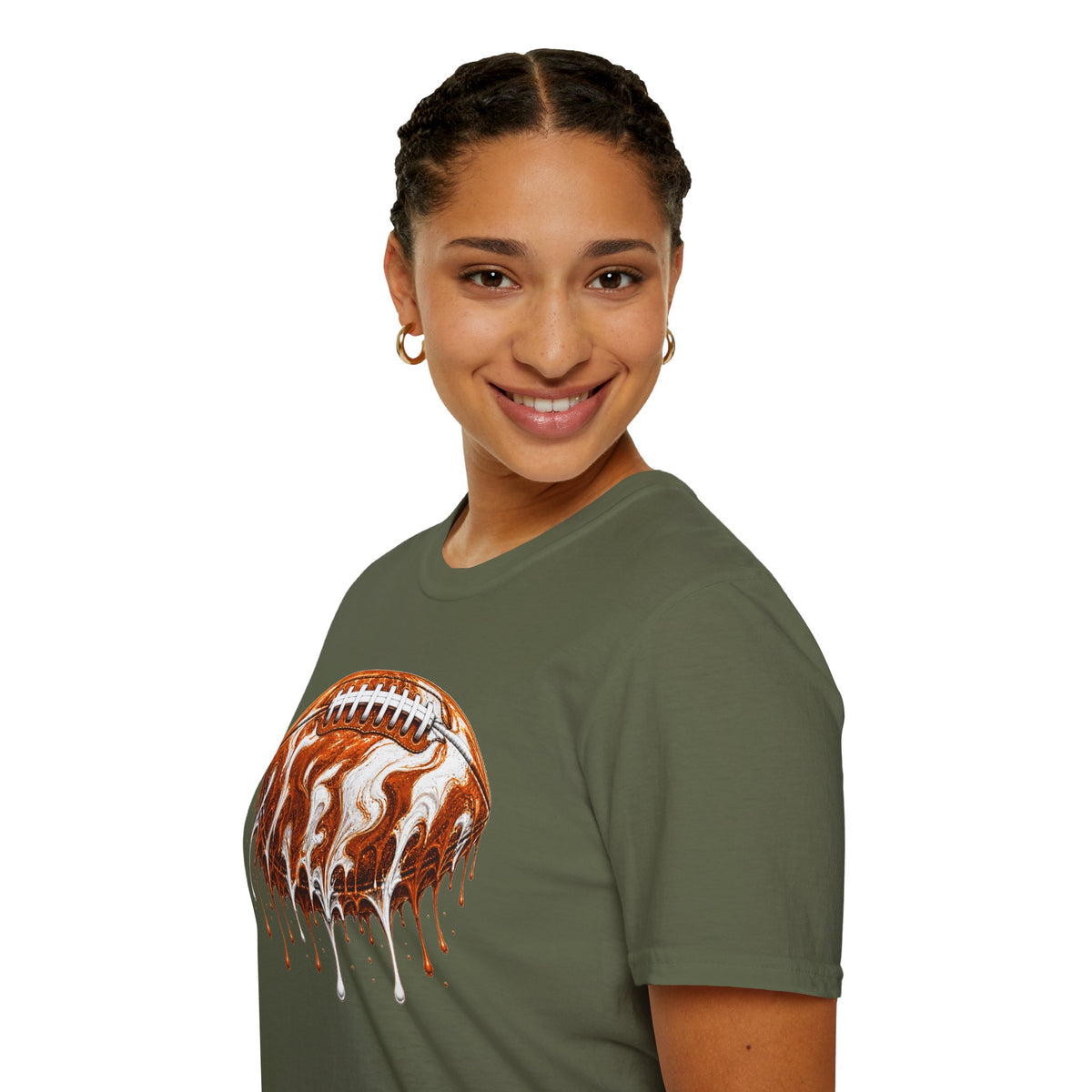Texas Longhorns Drip Football T-Shirt