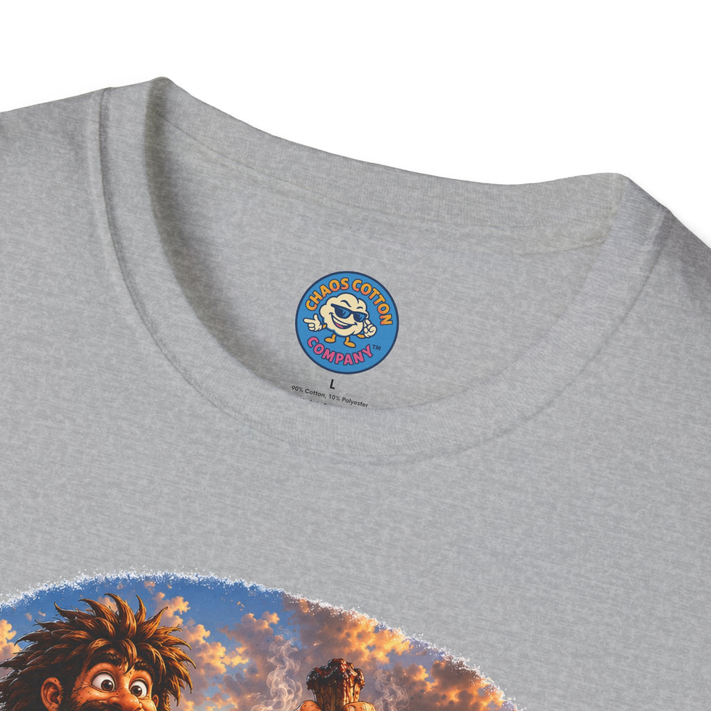 Caveman Grilling T-Shirt