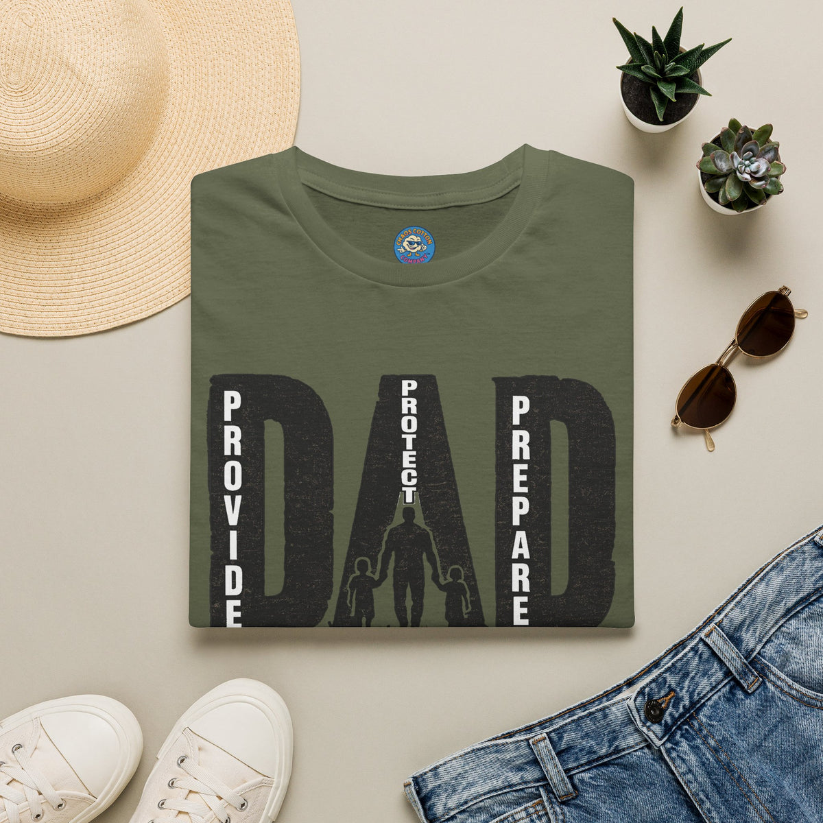 Dad Provide Protect Prepare T-Shirt