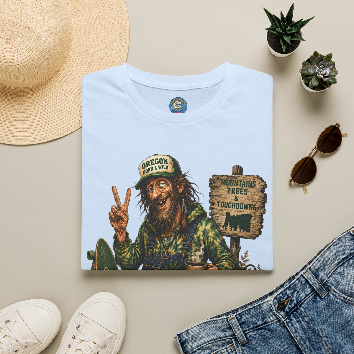 The Oregon Man Graphic T-Shirt