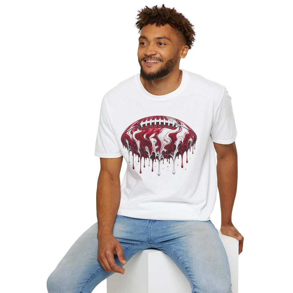 Oklahoma Sooners Drip Football T-Shirt