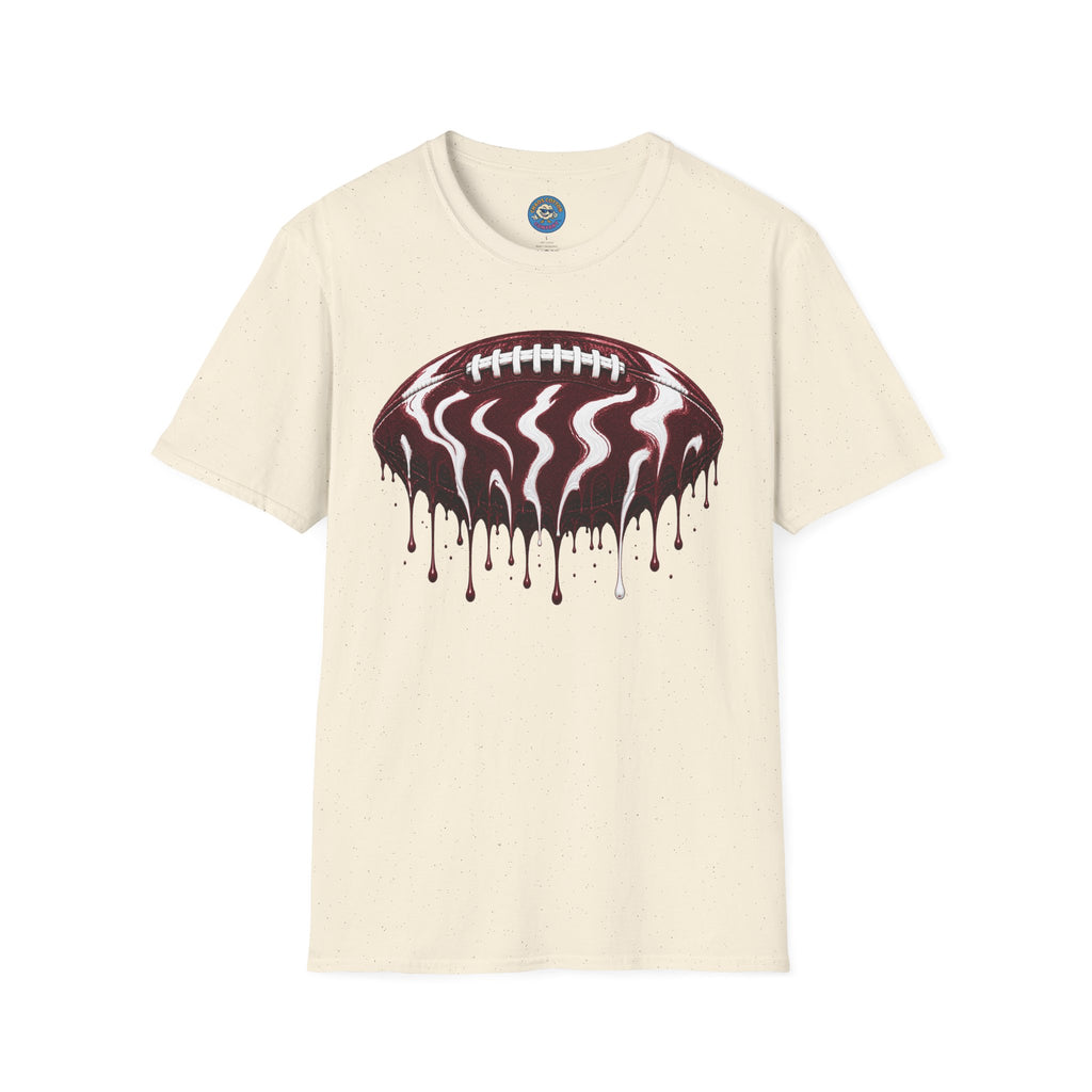 Texas A&M Aggies Drip Football T-Shirt