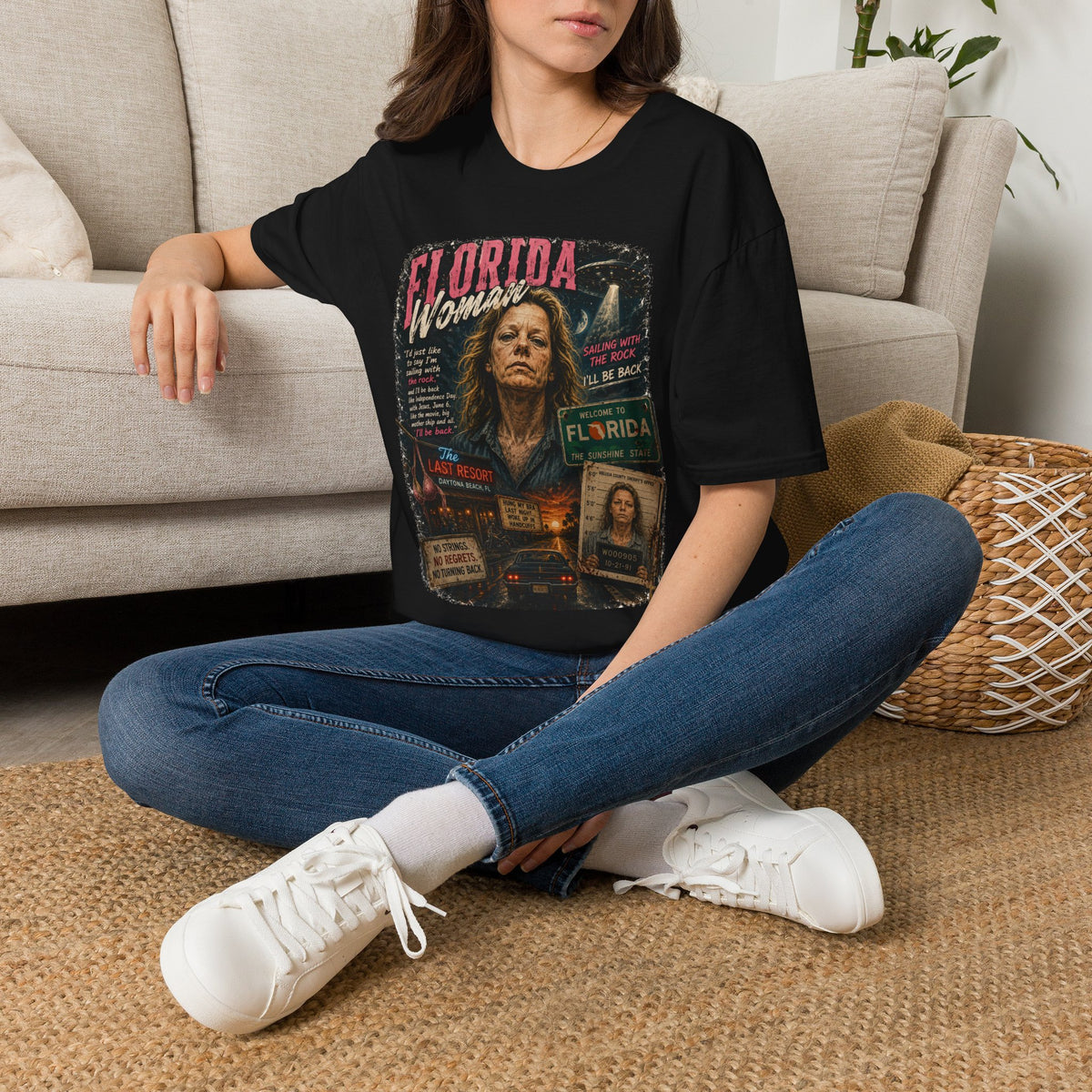 Florida Woman Highway Hooker T-Shirt