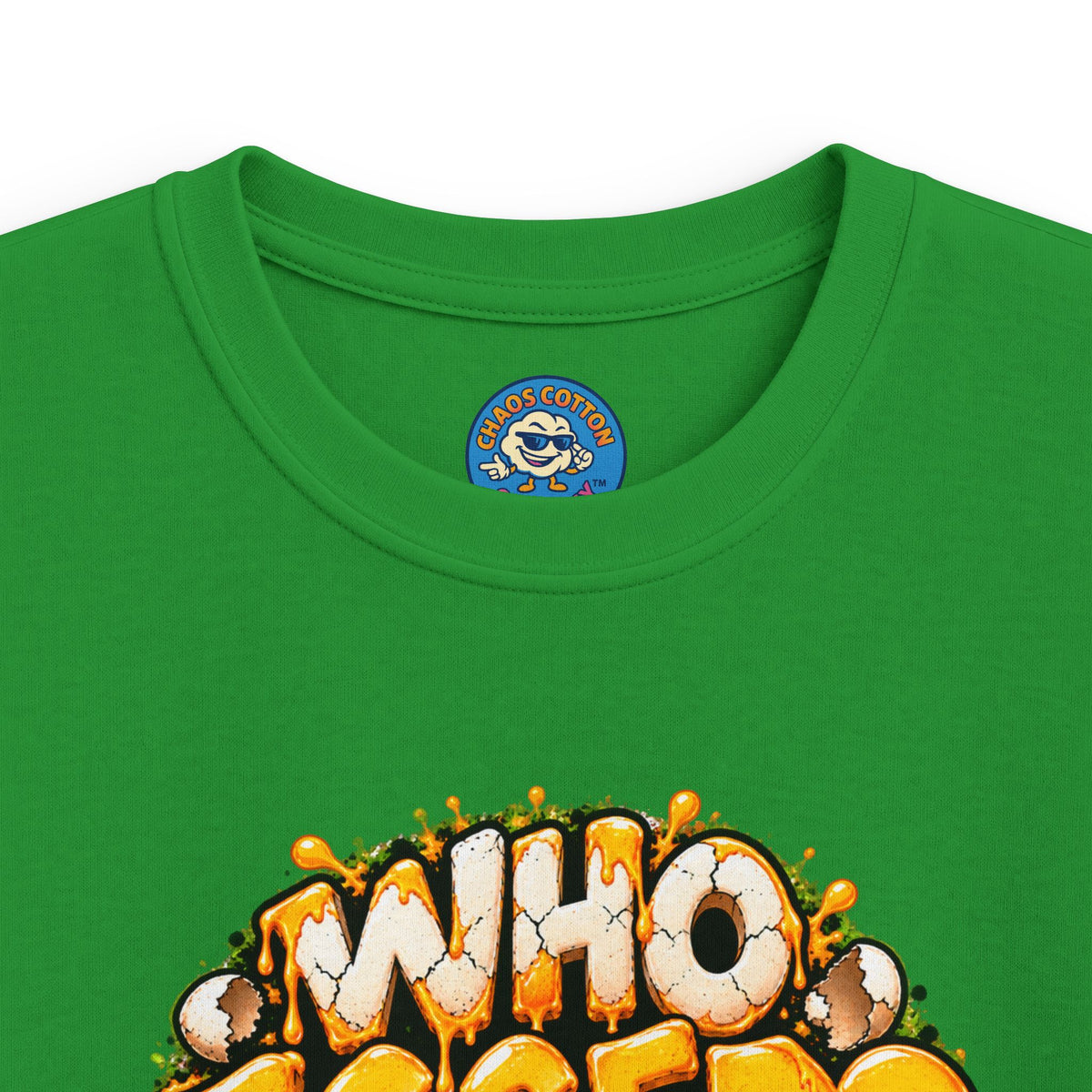 Greg the Egg "Who Egged" Kids T-Shirt