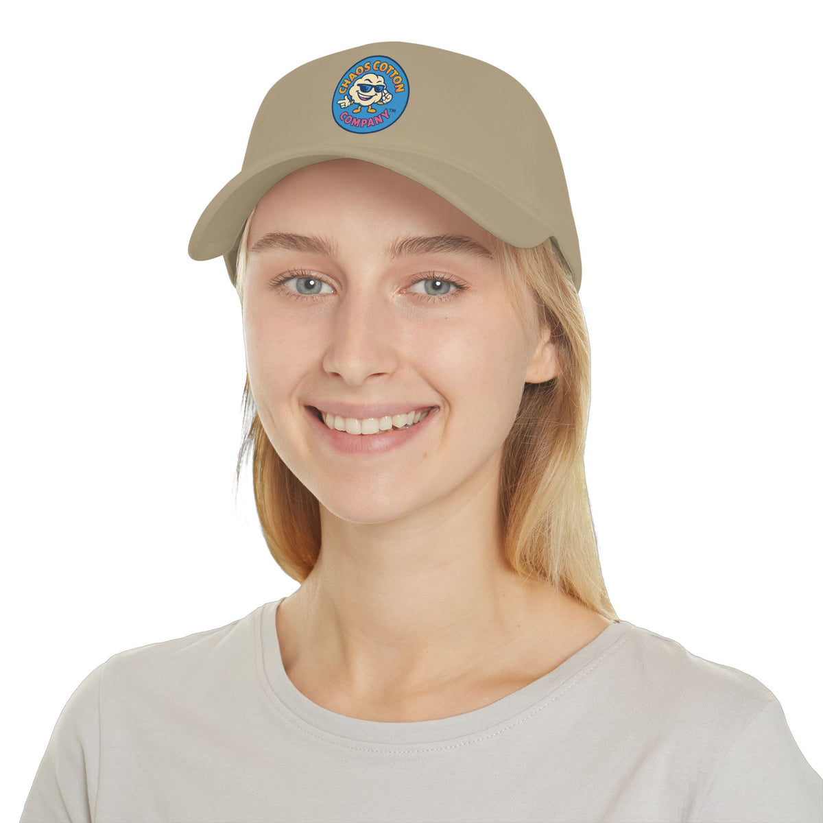 Chaos Cotton Company Logo Low Profile Cap