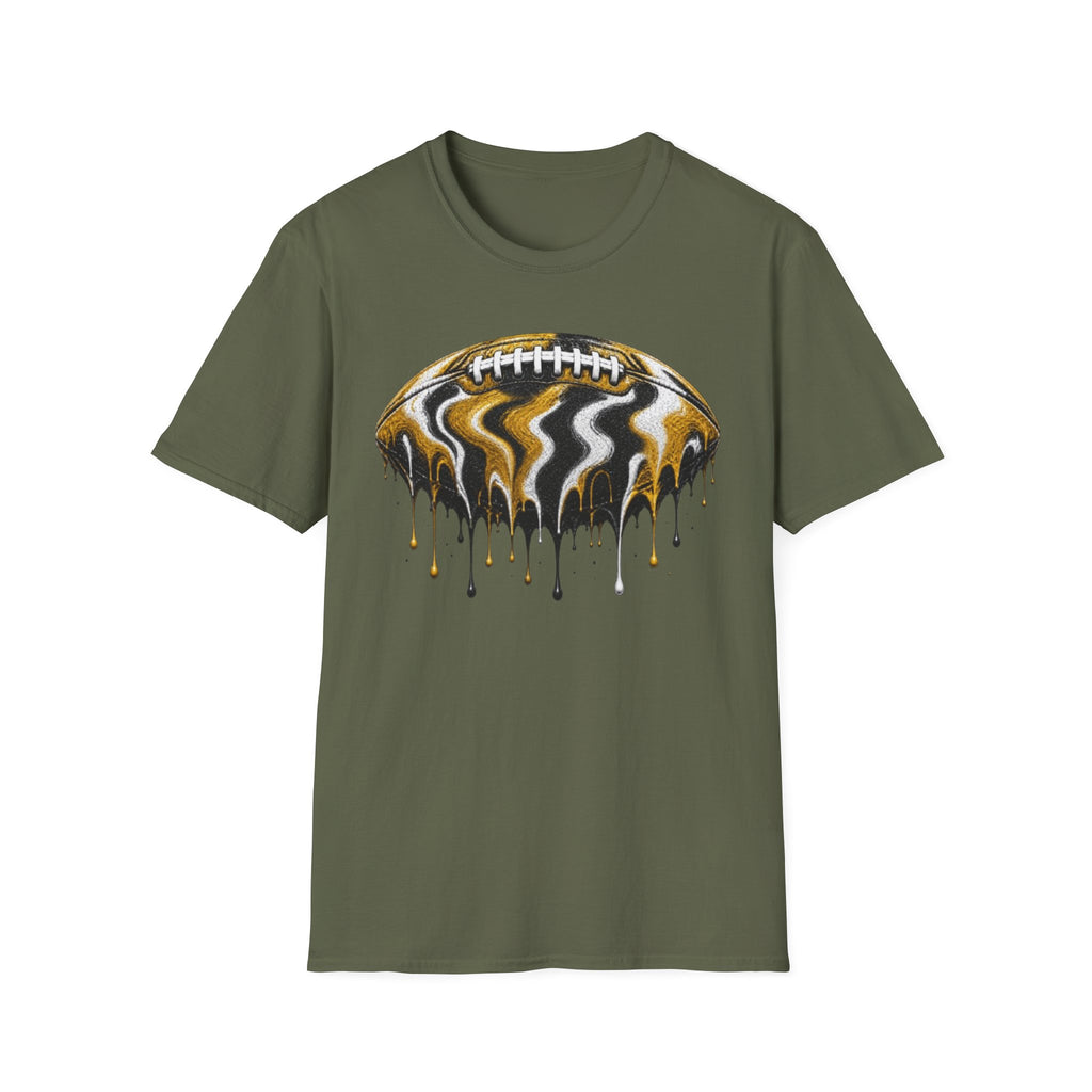 Missouri Tigers Drip Football T-Shirt