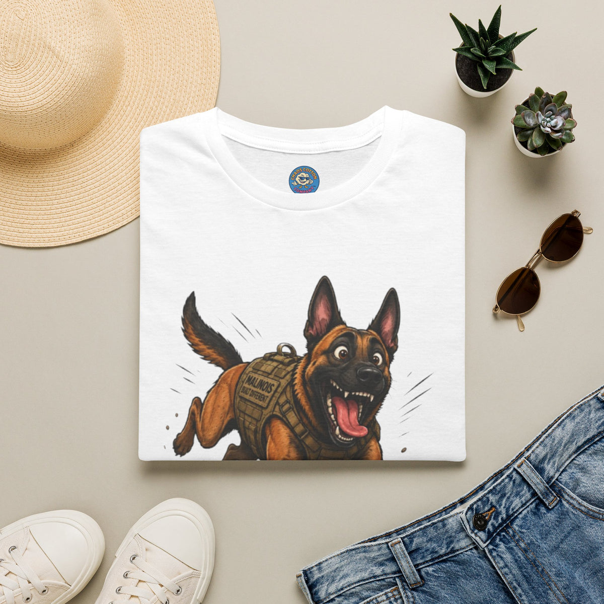Malinois Are Built Different T-Shirt