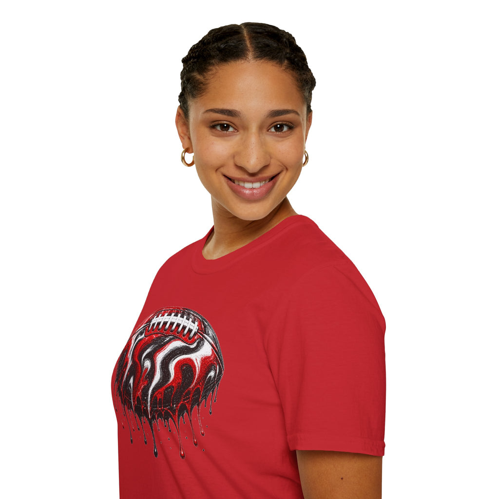 Georgia Bulldogs Drip Football T-Shirt