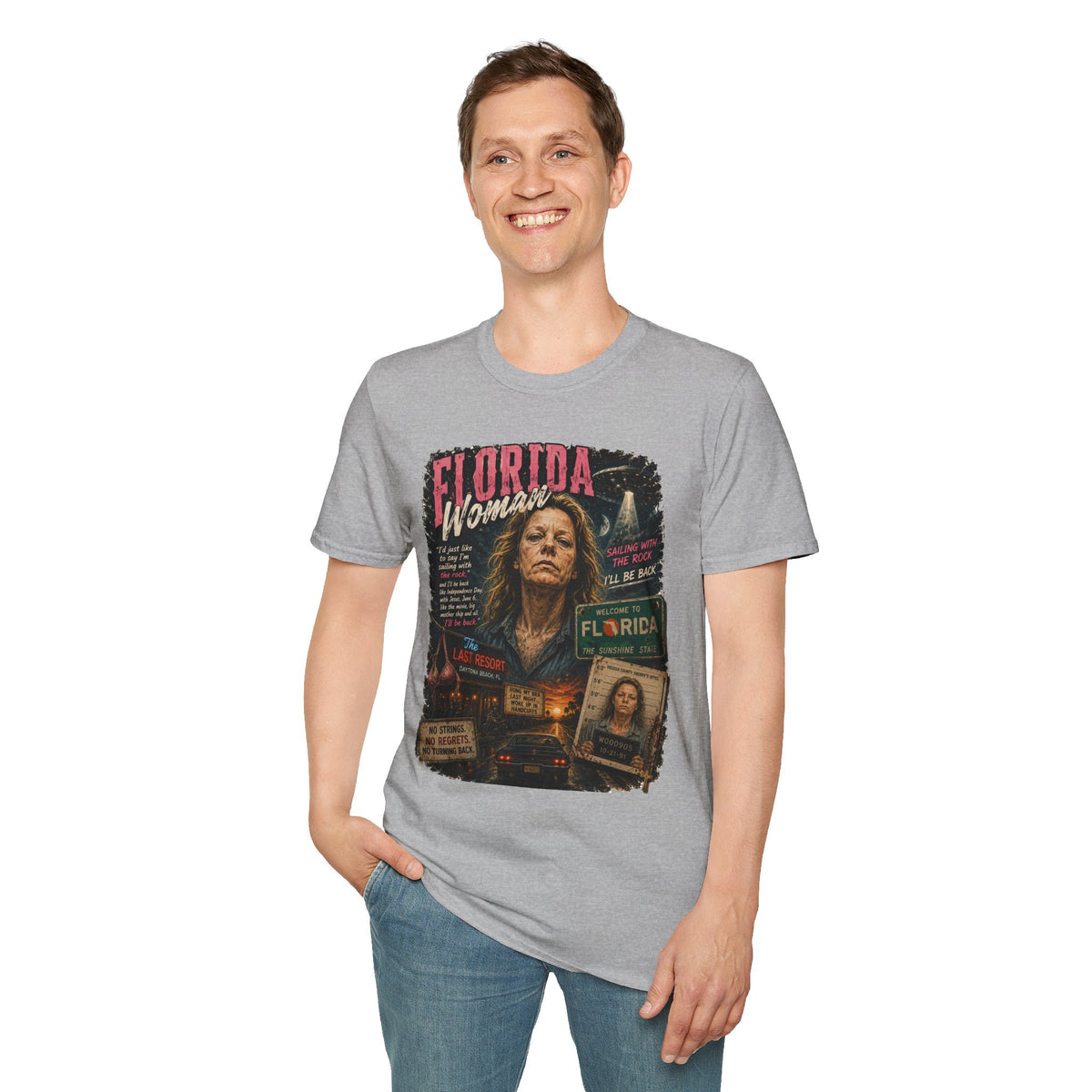 Florida Woman Highway Hooker T-Shirt