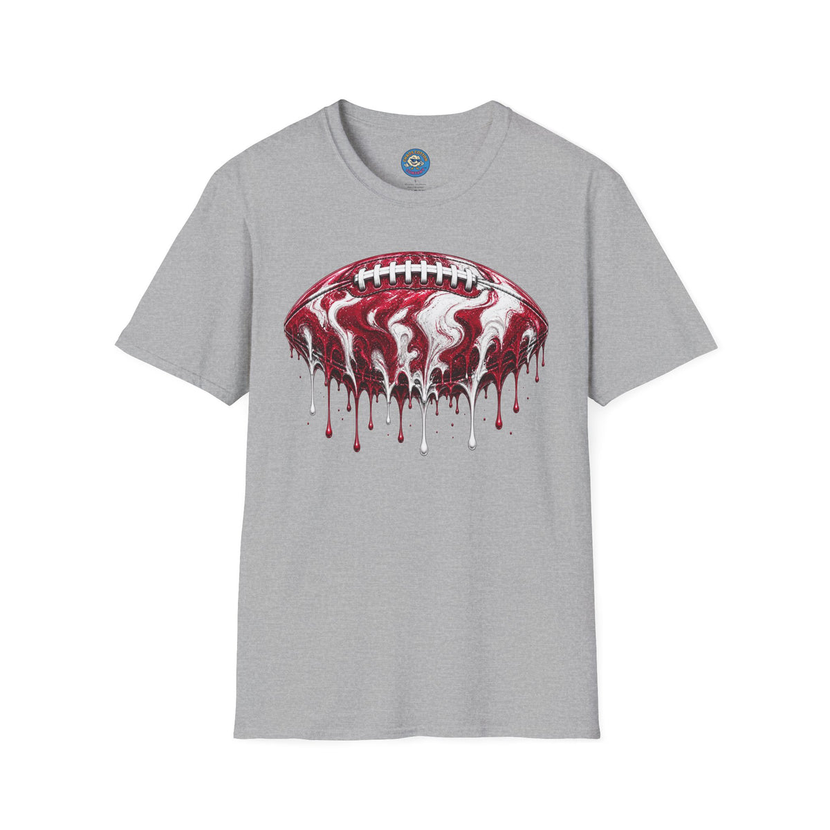 Oklahoma Sooners Drip Football T-Shirt