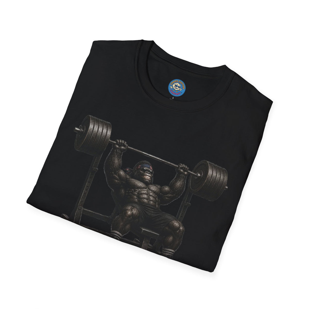 Gorilla Weightlifting T-Shirt (Chest Press)