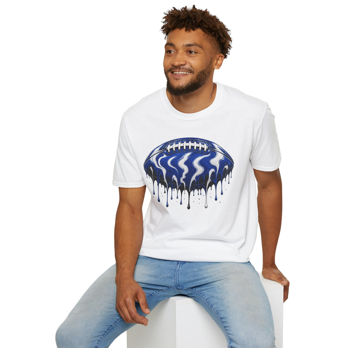 Kentucky Wildcats Drip Football T-Shirt