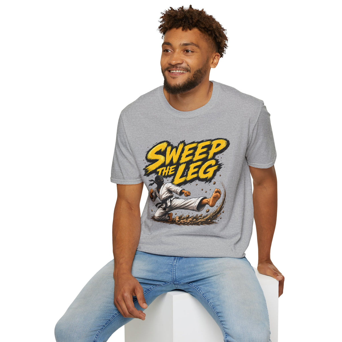 Sweep The Leg T-Shirt | Karate Kid Inspired Martial Arts Design