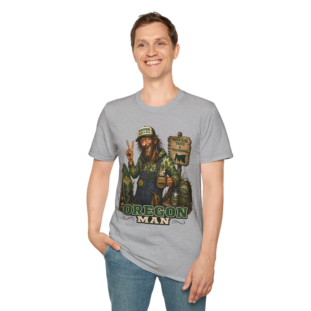 The Oregon Man Graphic T-Shirt