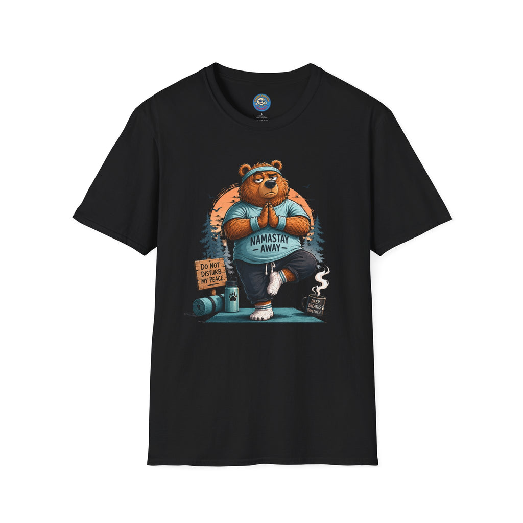 Namastay Away Bear Yoga T-Shirt