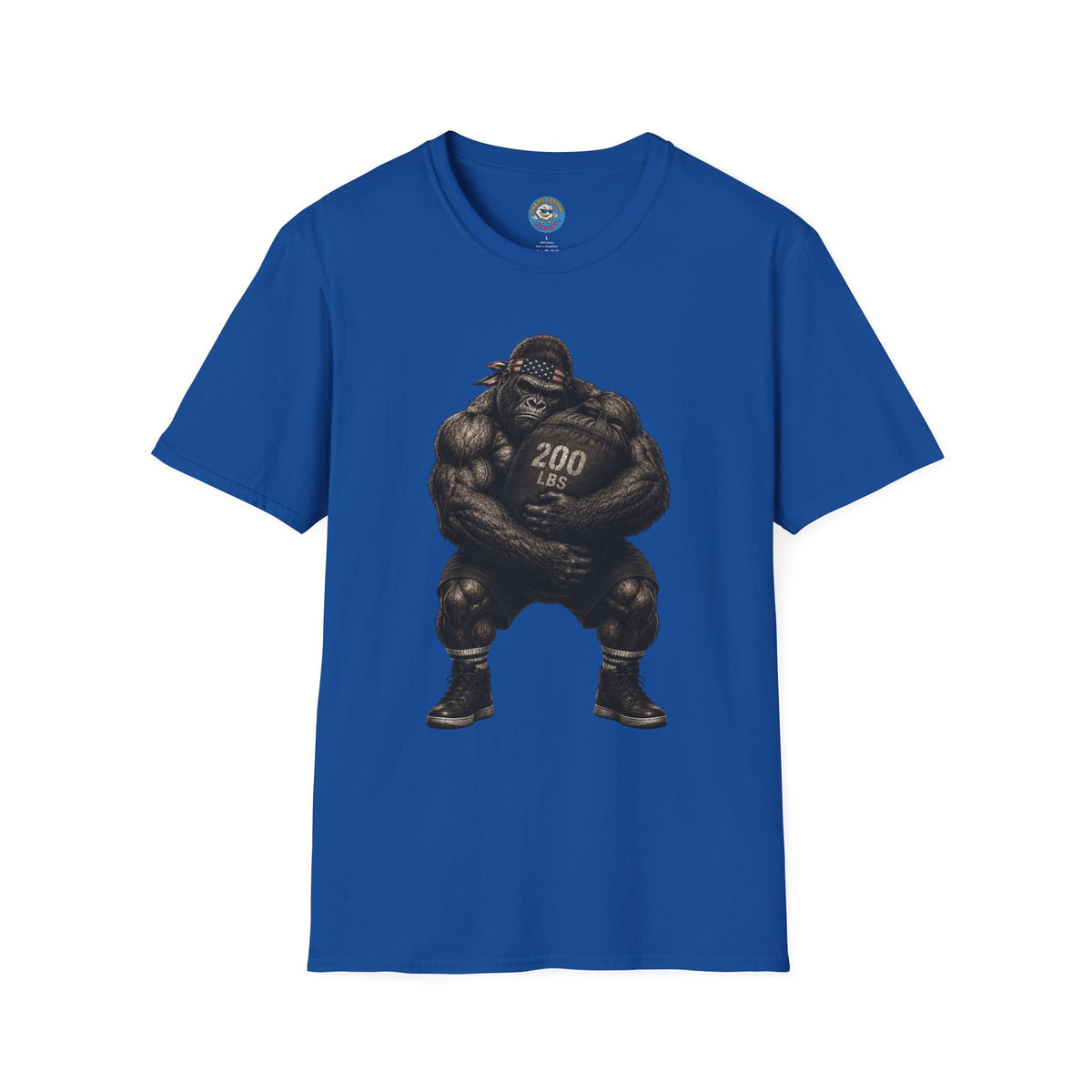 Gorilla Weightlifting T-Shirt (Strongman)