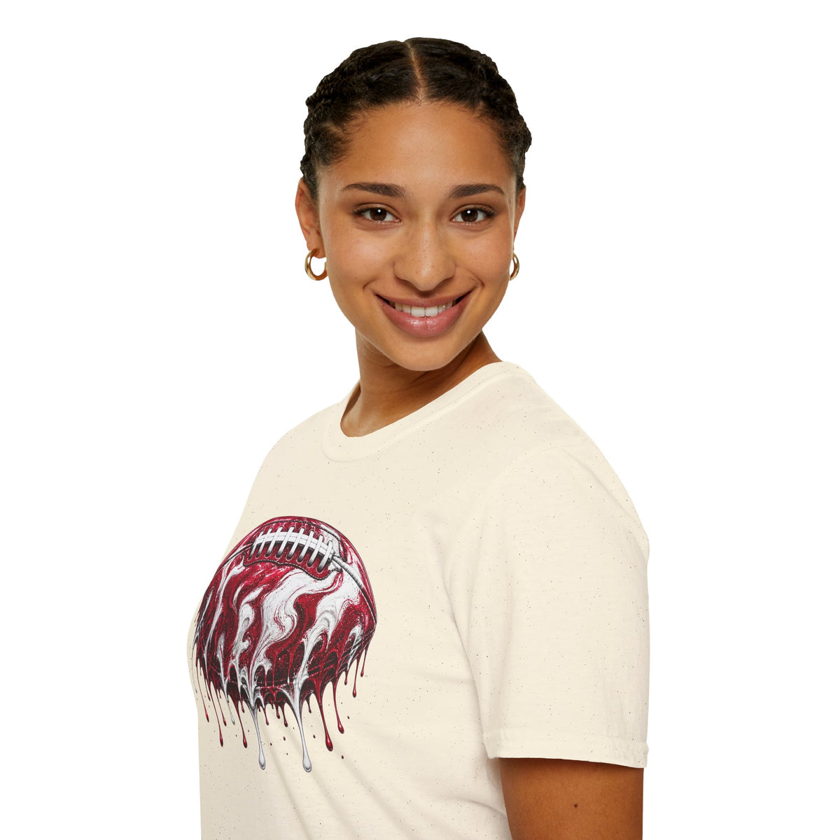 Oklahoma Sooners Drip Football T-Shirt