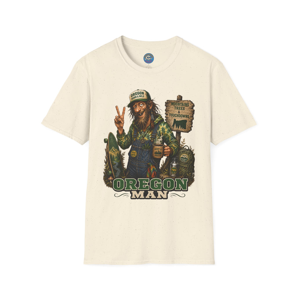 The Oregon Man Graphic T-Shirt