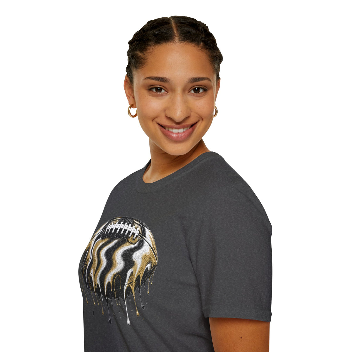 Vanderbilt Commodores Drip Football T-Shirt