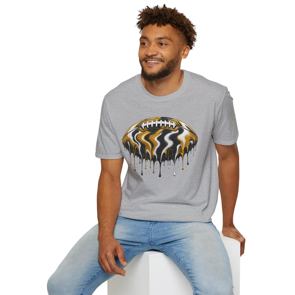 Missouri Tigers Drip Football T-Shirt