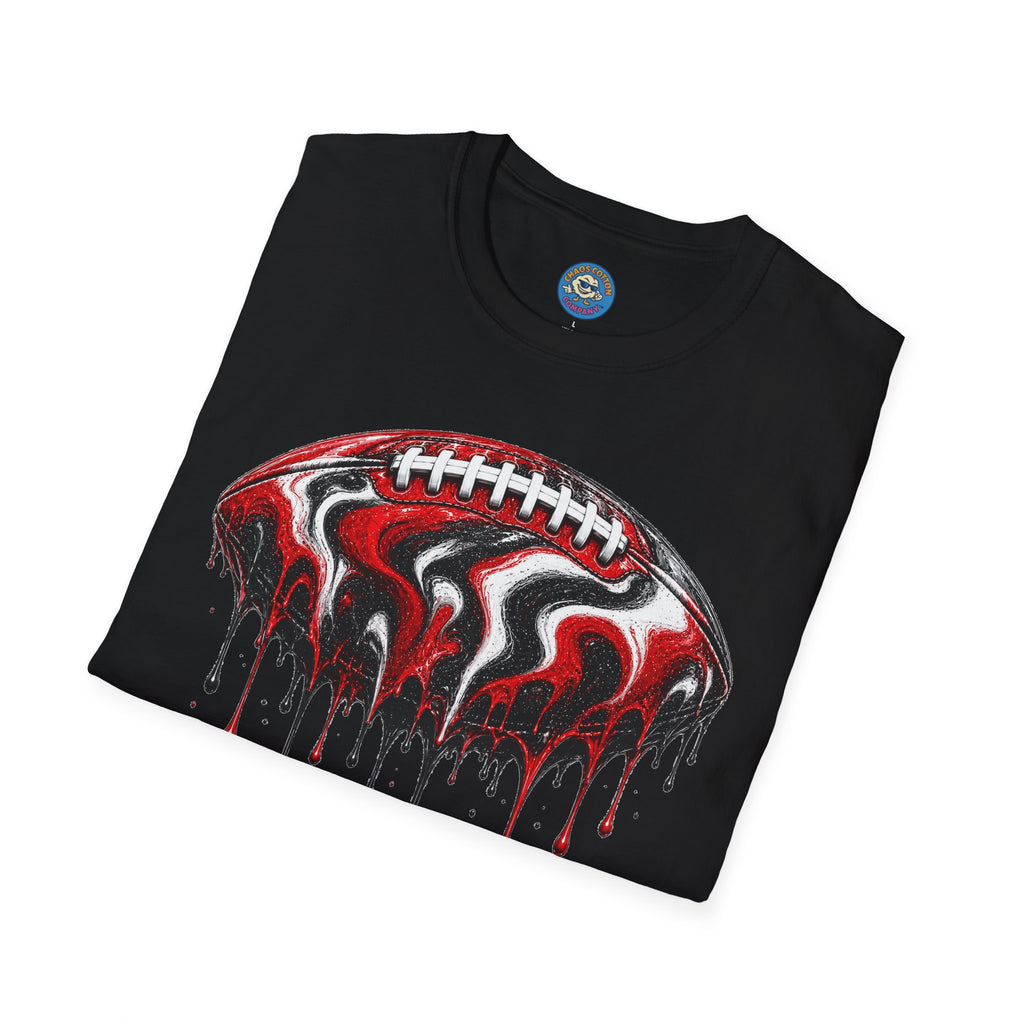Georgia Bulldogs Drip Football T-Shirt