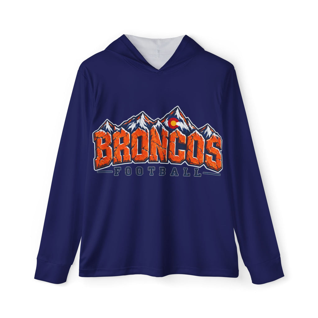 Broncos Mountain Logo Warmup Pullover