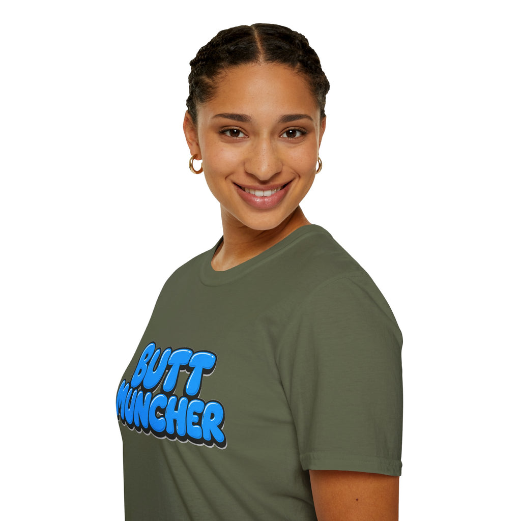 Butt Muncher T-Shirt (Blue)