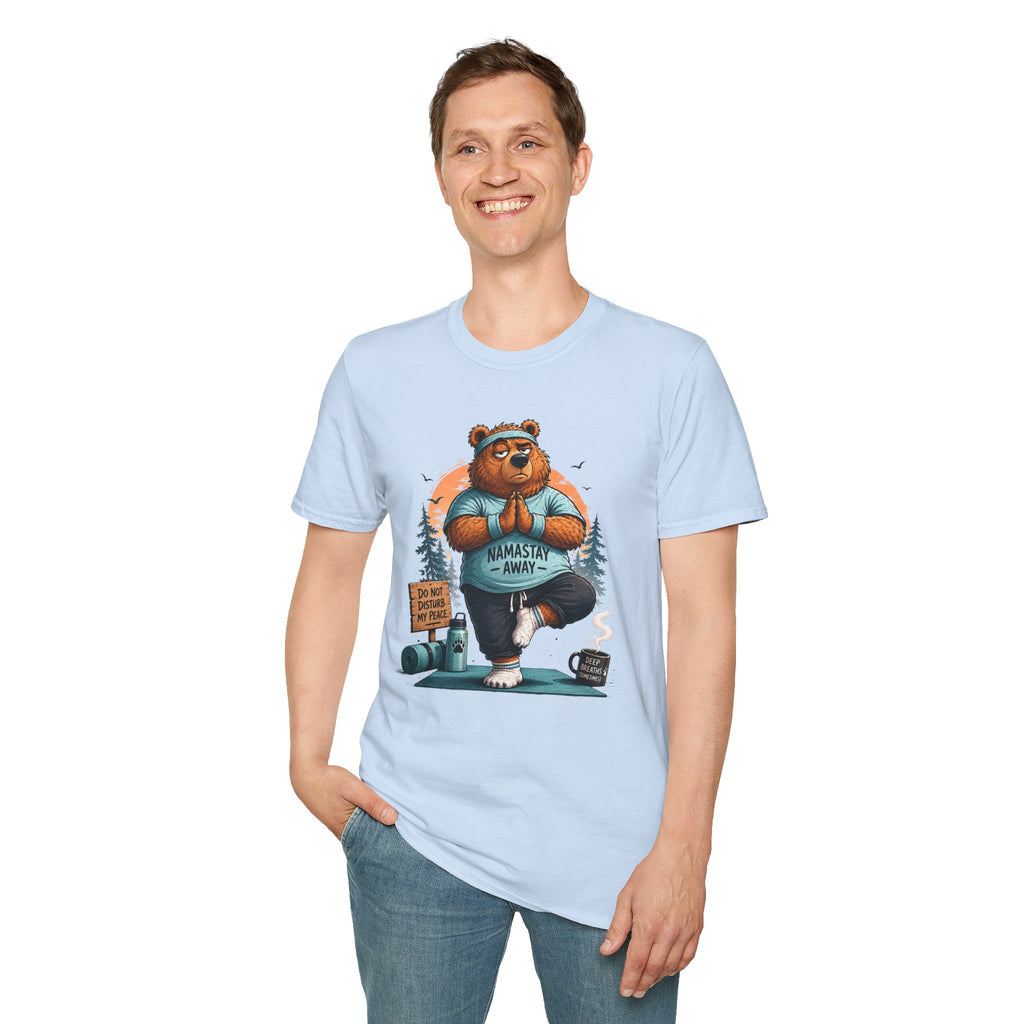 Namastay Away Bear Yoga T-Shirt