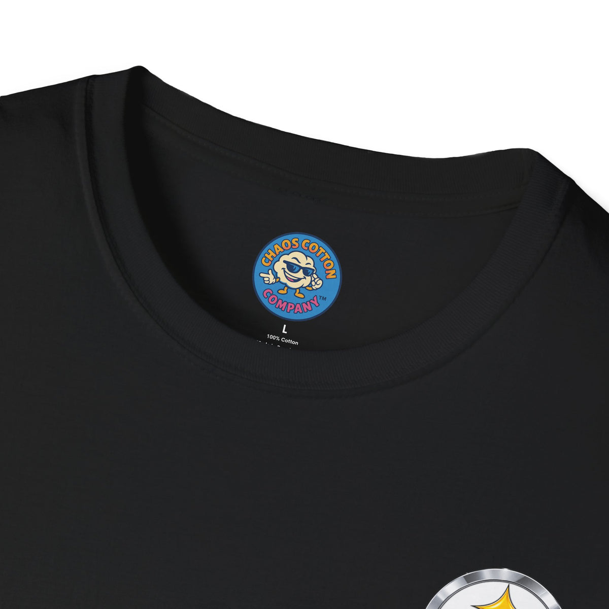 PWS Steelers Logo T-Shirt | Sports Emblem Tee