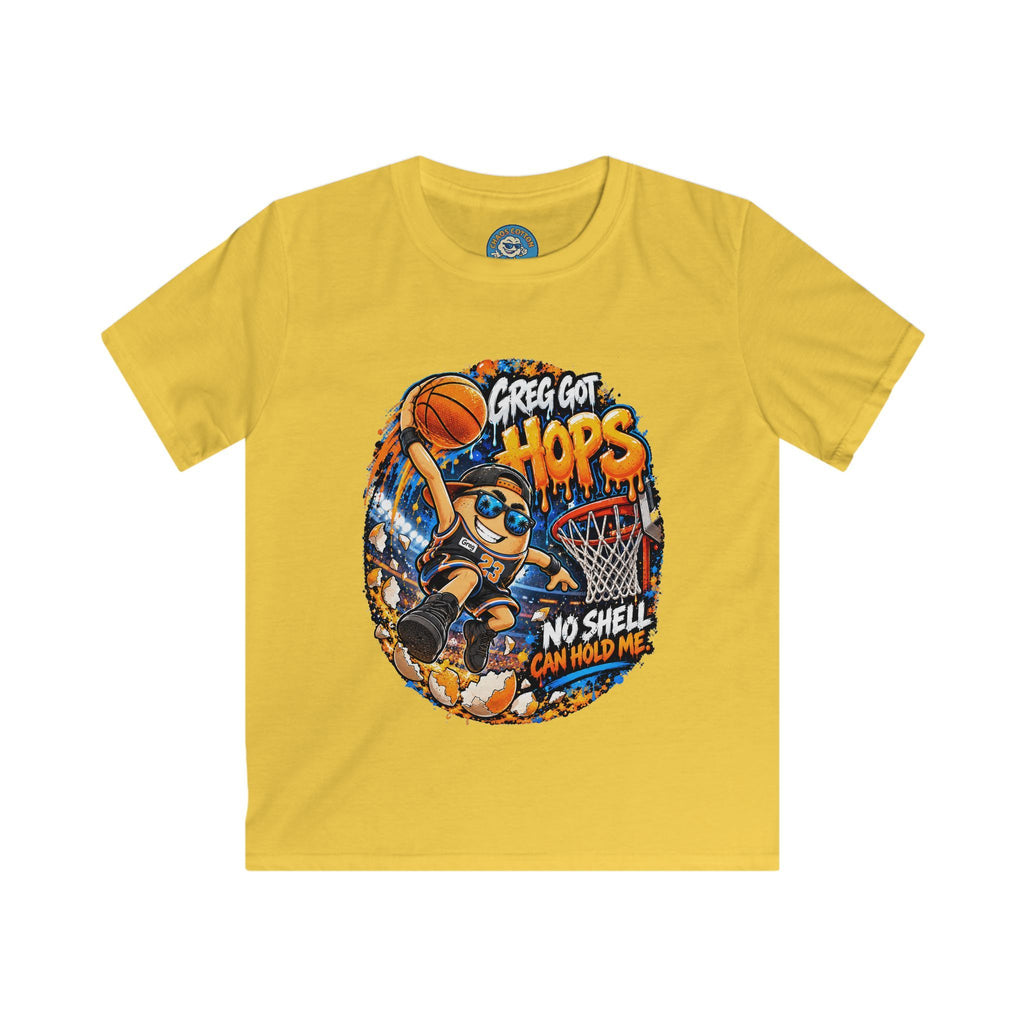 Greg the Egg "Greg Got Hops" Kids T-Shirt