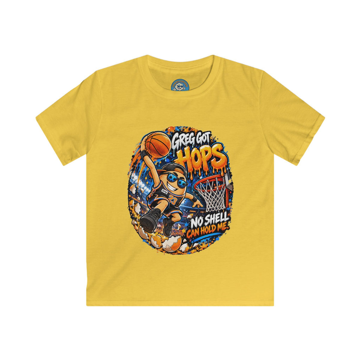 Greg the Egg "Greg Got Hops" Kids T-Shirt