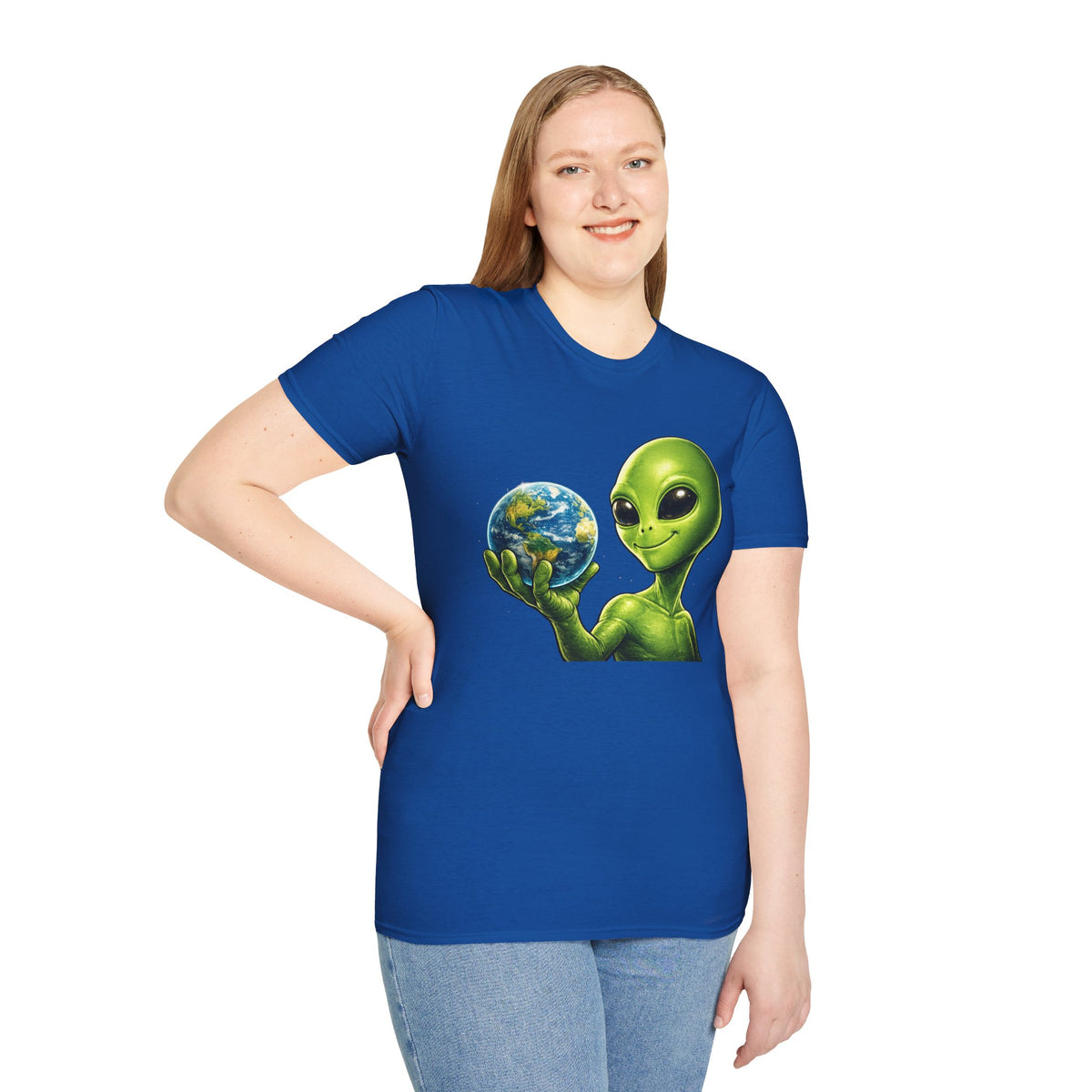 Earth in Their Hands Alien T-Shirt