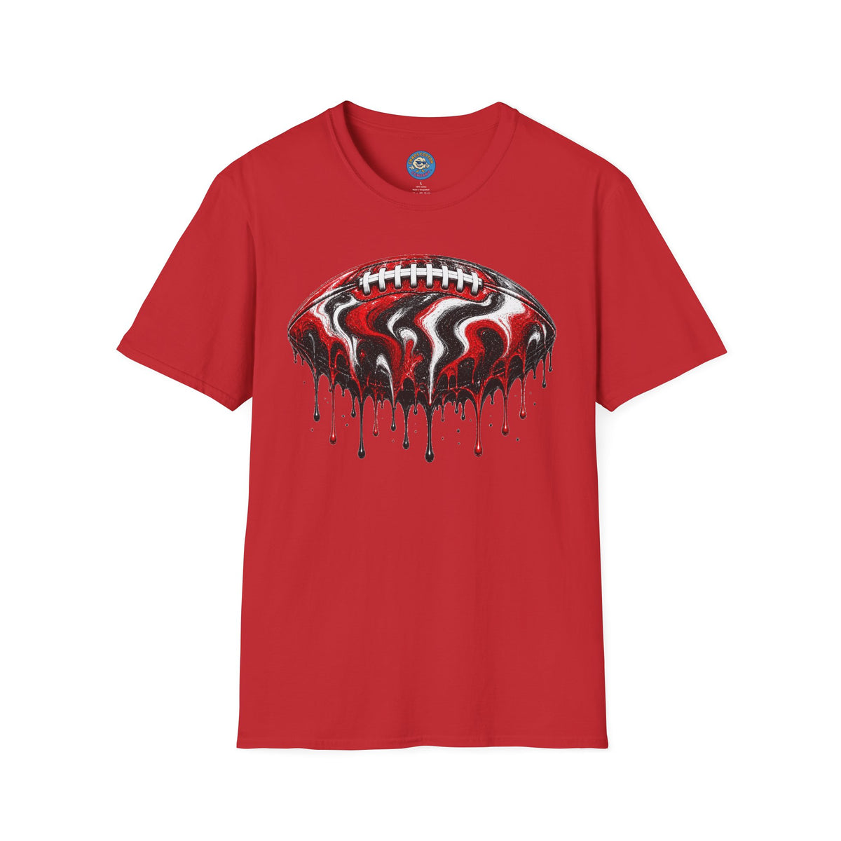 Georgia Bulldogs Drip Football T-Shirt