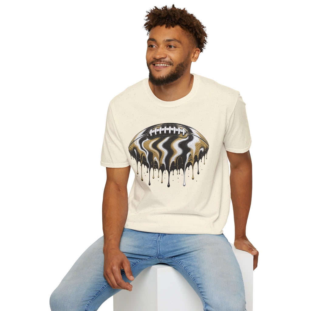 Vanderbilt Commodores Drip Football T-Shirt