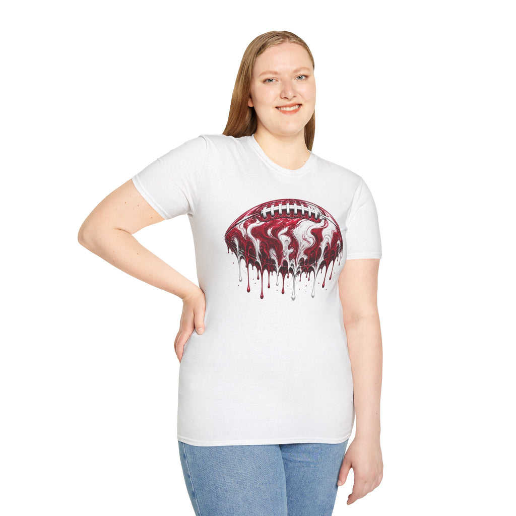 Oklahoma Sooners Drip Football T-Shirt