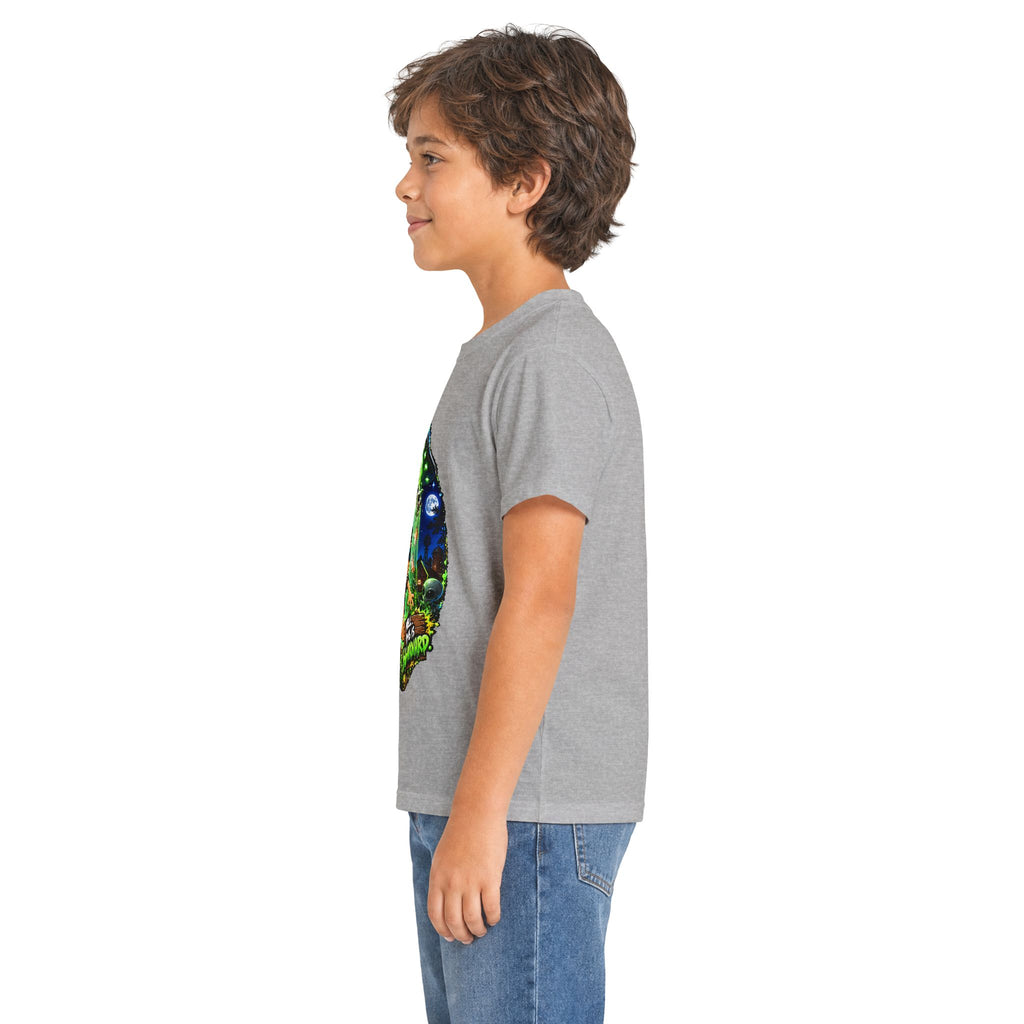 Greg the Egg "Alien Abduction" Kids T-Shirt