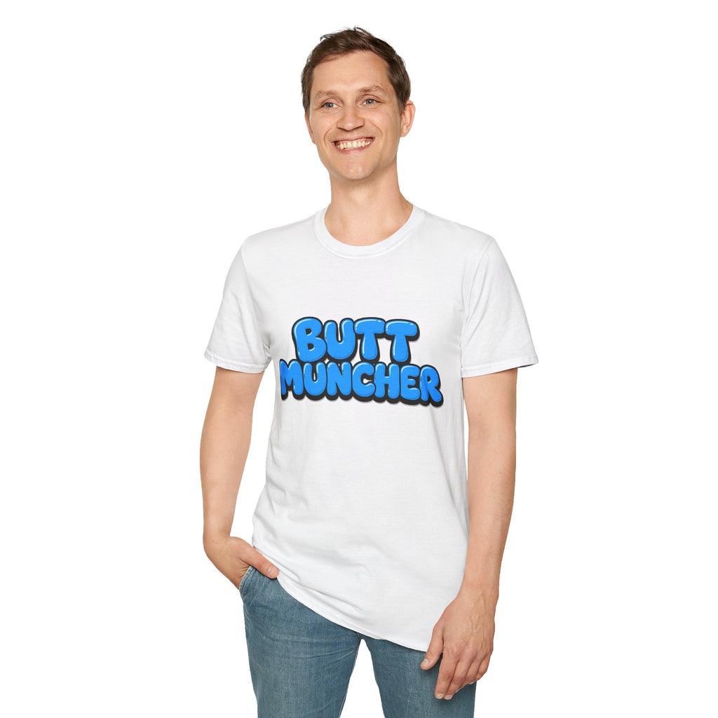 Butt Muncher T-Shirt (Blue)