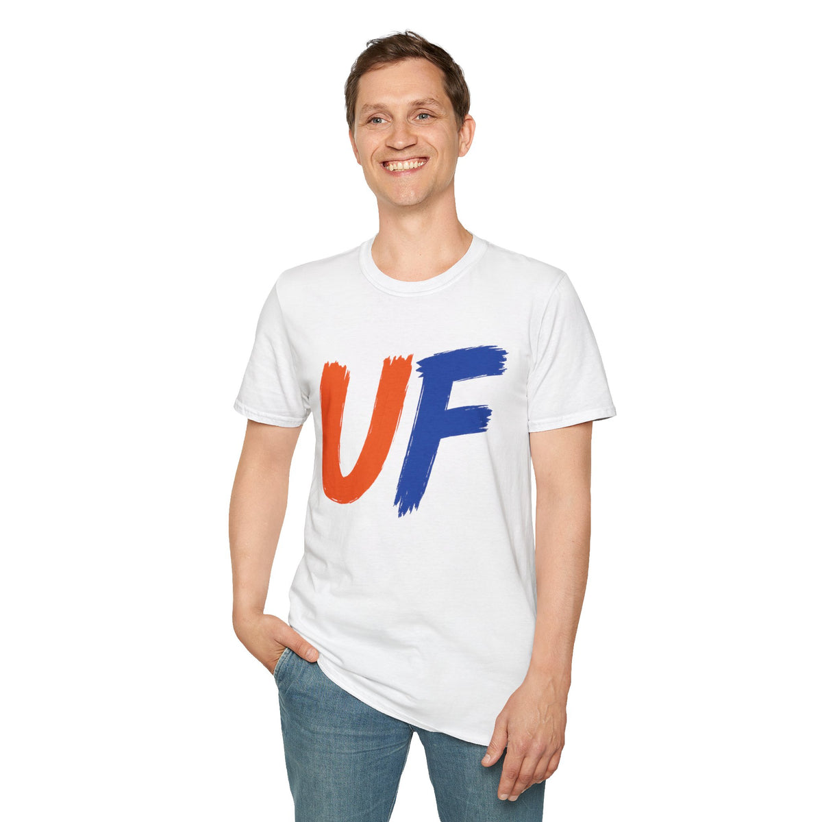 University of Florida "UF" Brush Stroke T-Shirt