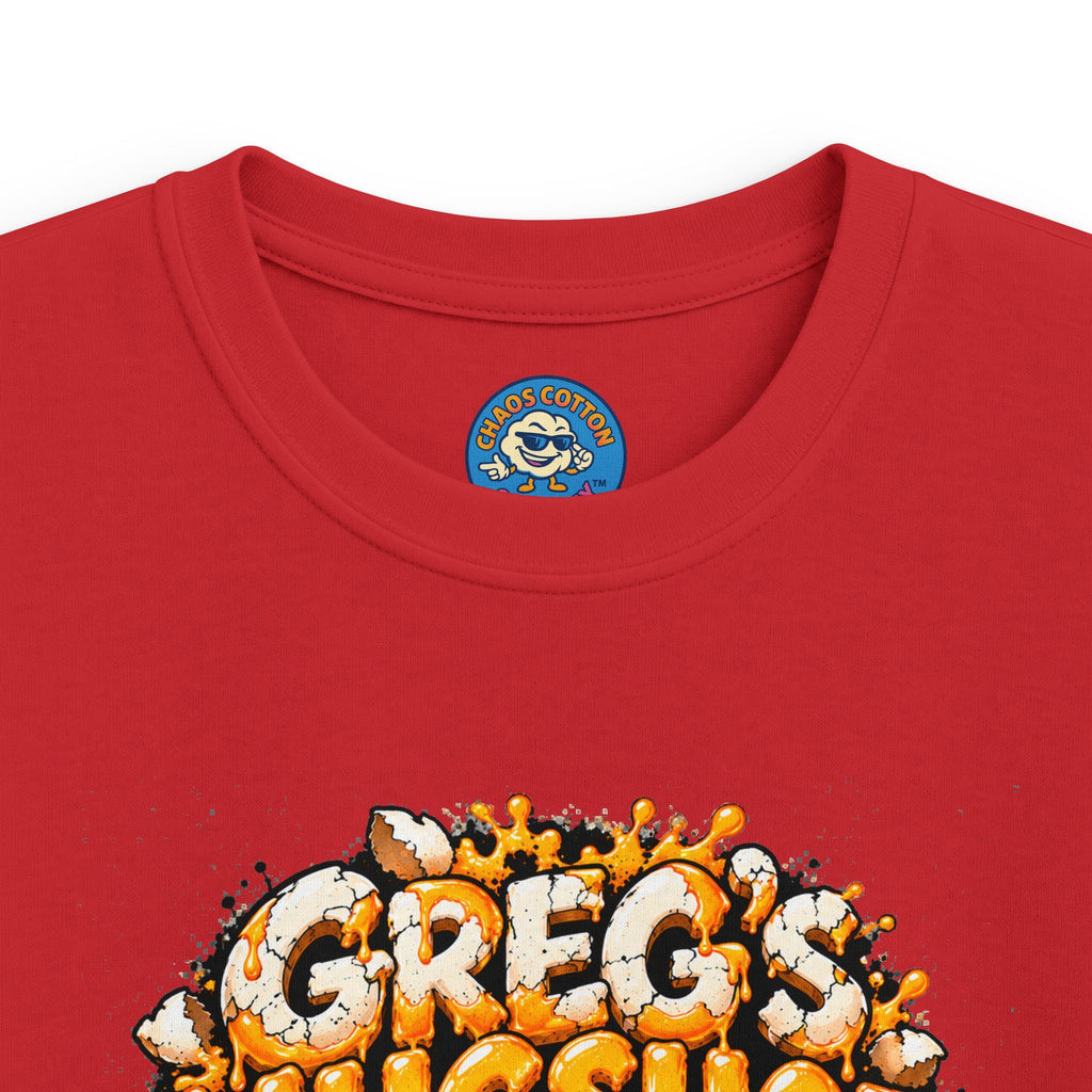 Greg the Egg "Greg's Mugshot" Kids T-Shirt