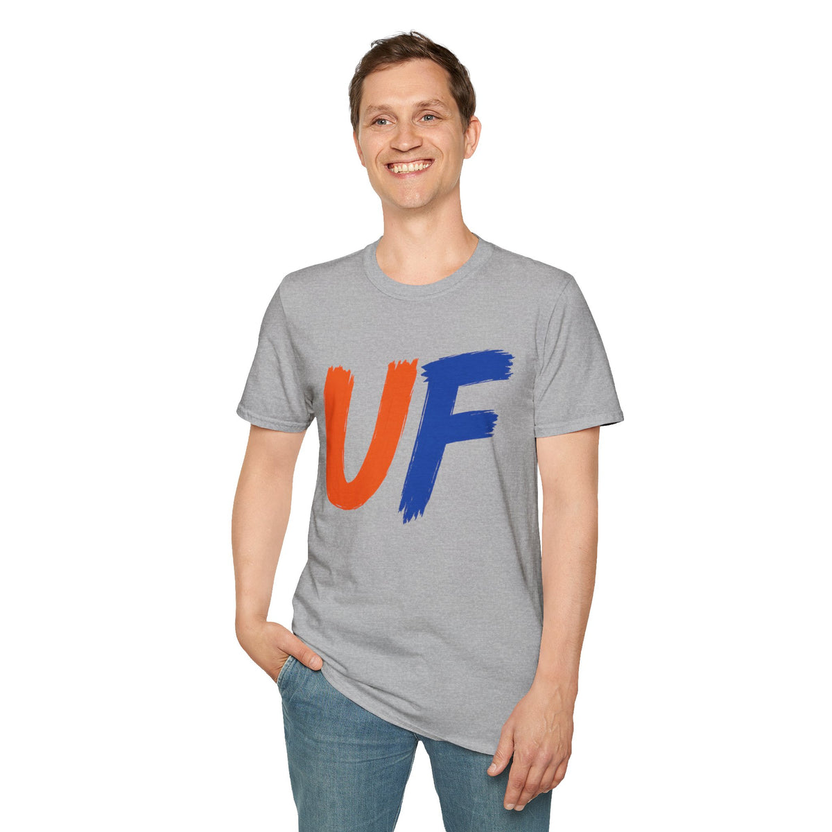 University of Florida "UF" Brush Stroke T-Shirt