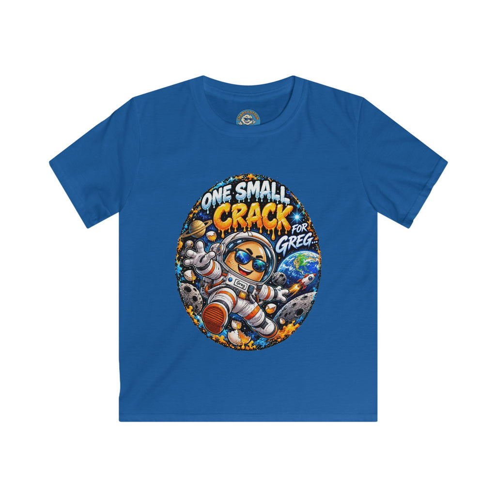 Greg the Egg "One Small Crack" Kids T-Shirt