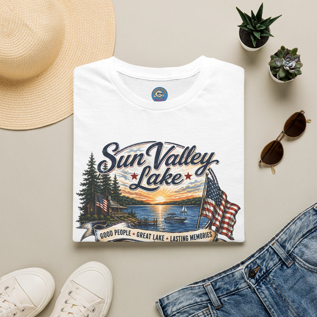 Sun Valley Lake Unisex T-Shirt