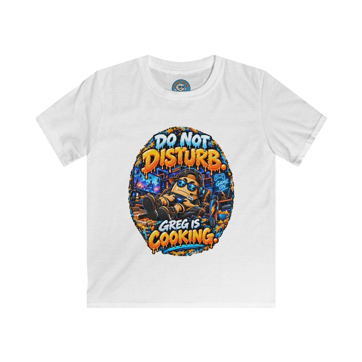 Greg the Egg "Greg is Cooking" Kids T-Shirt