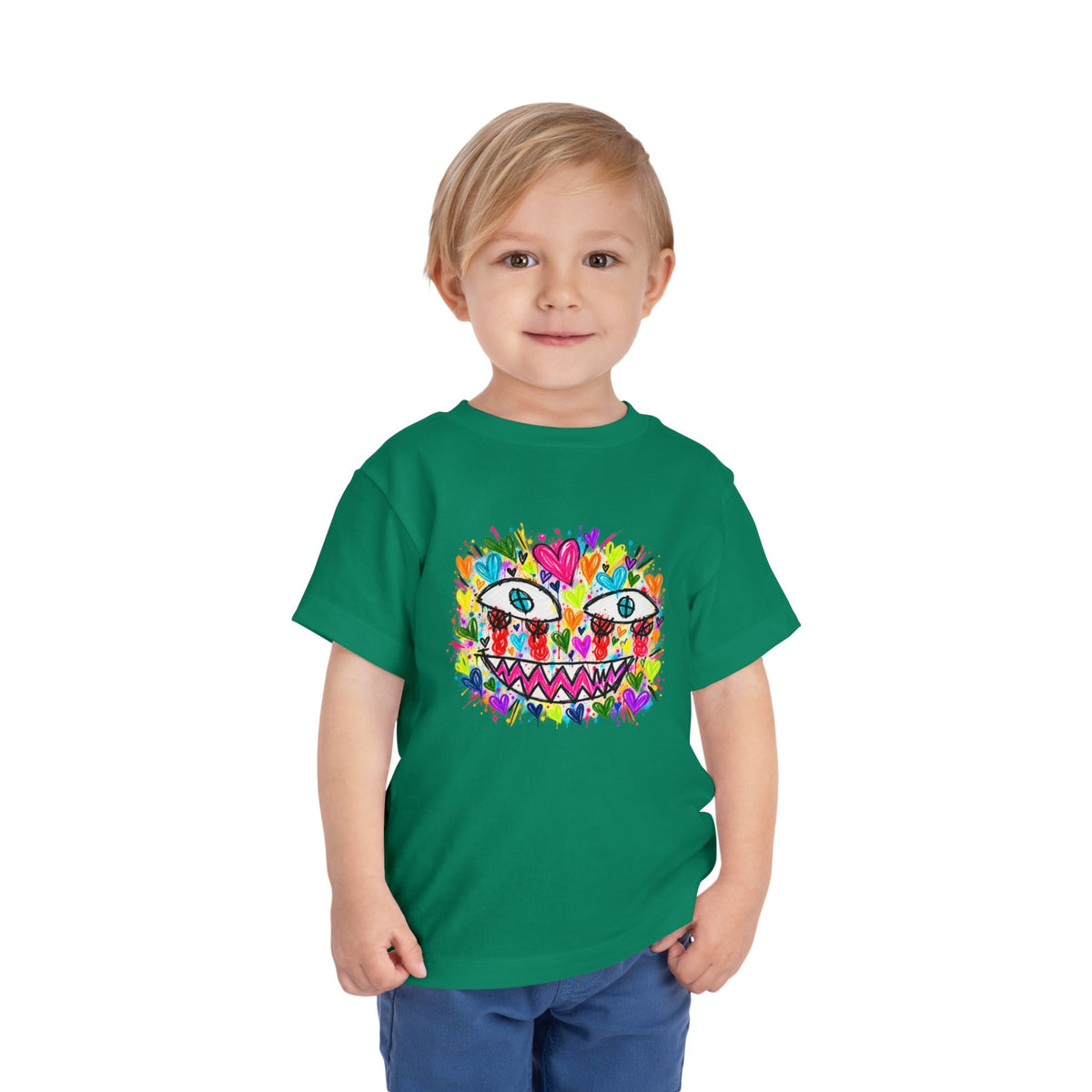 Heart Monster Kids Shirt