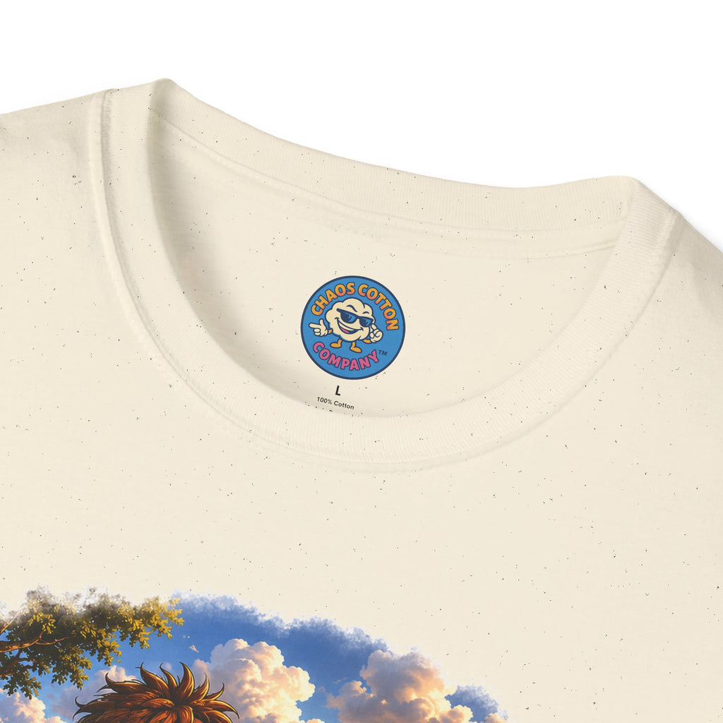 Caveman Using GPS T-Shirt