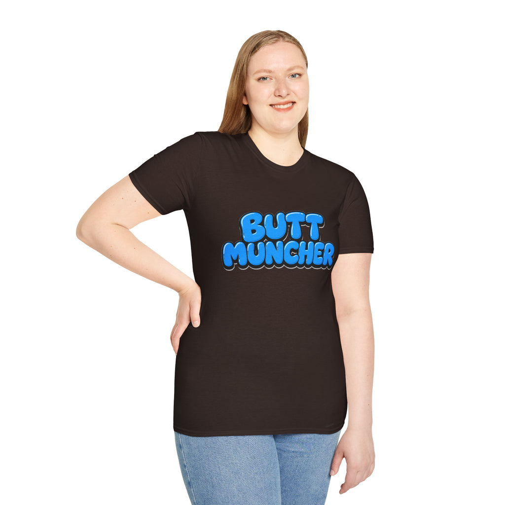 Butt Muncher T-Shirt (Blue)
