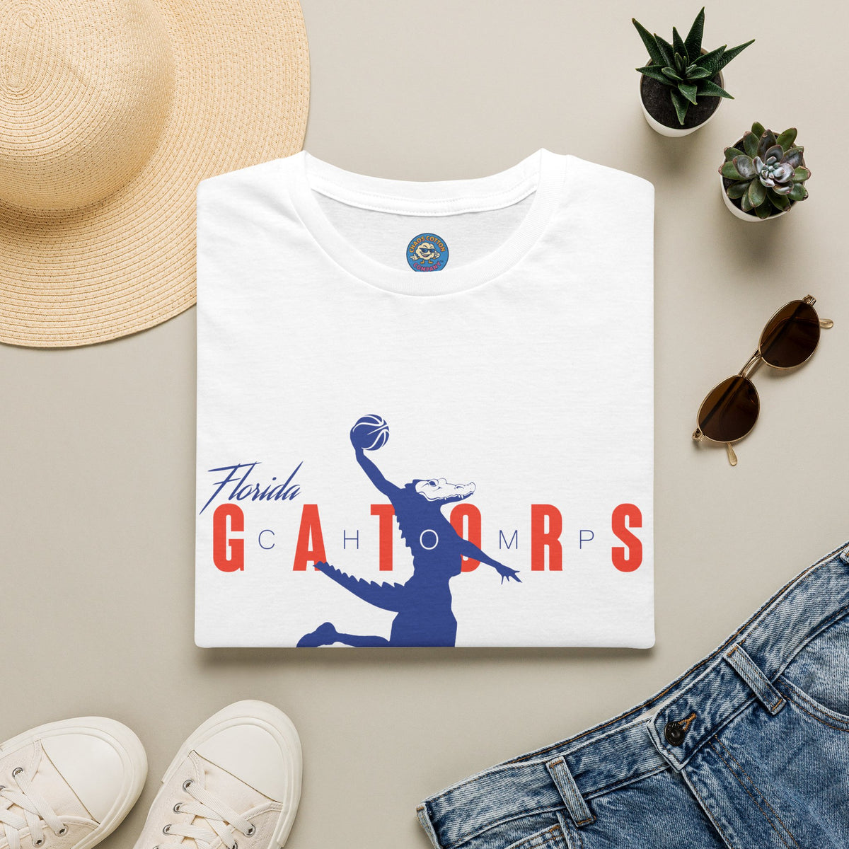 Florida Gators Chompman Basketball T-Shirt (V1)