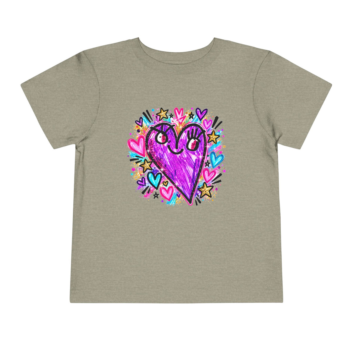 Hearts and Stars Toddler T-Shirt
