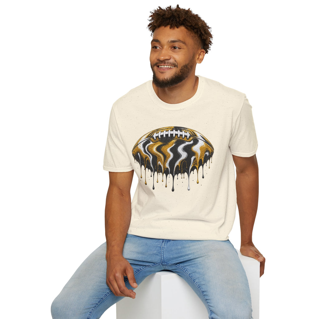 Missouri Tigers Drip Football T-Shirt