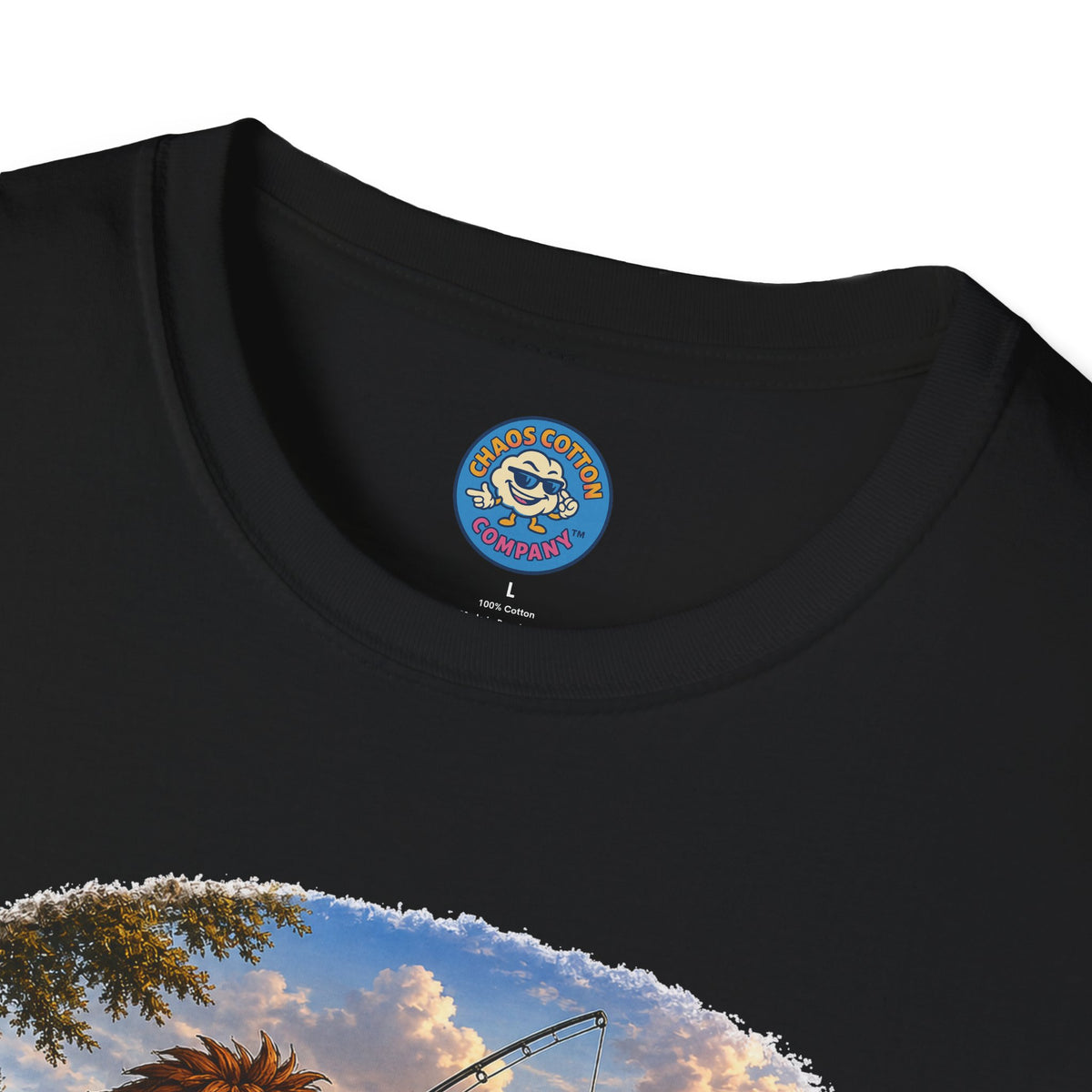 Caveman Goes Fishing T-Shirt